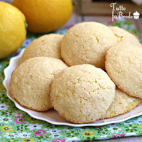 Biscotti Al Limone Morbidi Con Succo E Scorza Tutto Fa Brodo In Cucina