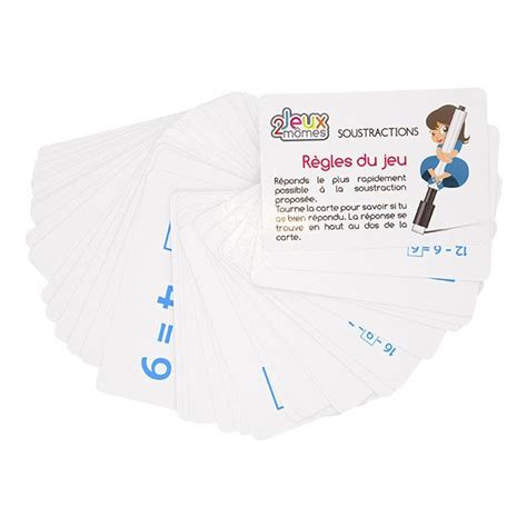 Paquet De 36 Cartes éducatives Jeux 2 Momes Pour Apprendre Les