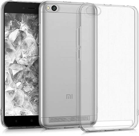 YOFO Rubber Back Cover For Mi Redmi 5A Transparent Shockproof