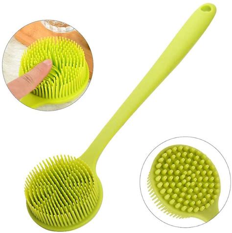 Brosse de massage en silicone brosse de bain et de douche à frotter le