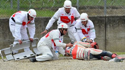 Marc Marquez Suffered A Nasty Crash In Practice For The Italian MotoGP