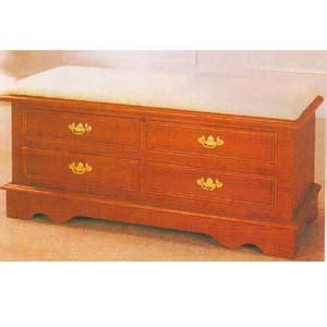 Storage Chest: Cedar Chest w Cushion Seat 5620 ABC @ NationalFurnishing.com