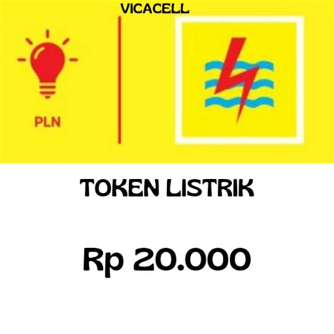 Jual Token Listrik Prabayar K Proses Cepat Shopee Indonesia