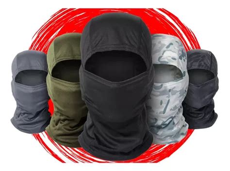 Balaclava Pack Pasamonta As Militar T Ctico Bandana Moto Color