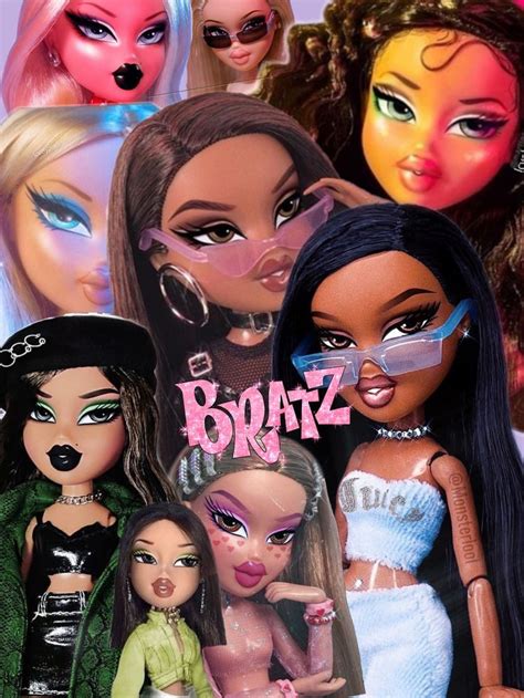 Pin By Marie Emmanuelle Sokoury On Woww😍 Halloween Wallpaper Cute Black Bratz Doll Pink