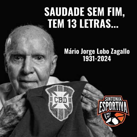 Morre Zagallo aos 92 anos o maior apaixonado pela Seleção Sintonia