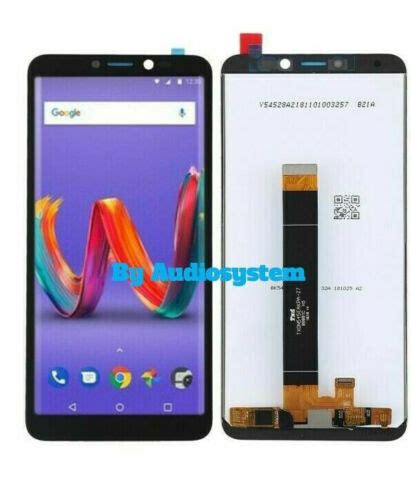 Lcd Display Touch Screen WIKO für Harry 2 Schwarz Glas Display