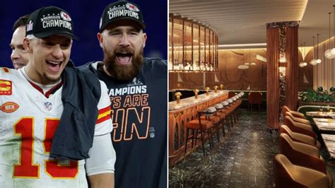 Taylor Alert Travis Kelce And Patrick Mahomes Are Set To Open A Steakhouse In Kansas City