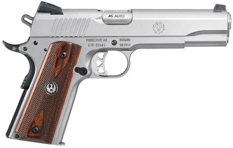 Ruger Sr1911 45acp Stainless Centerfire Pistol Sportsman S Outdoor Superstore