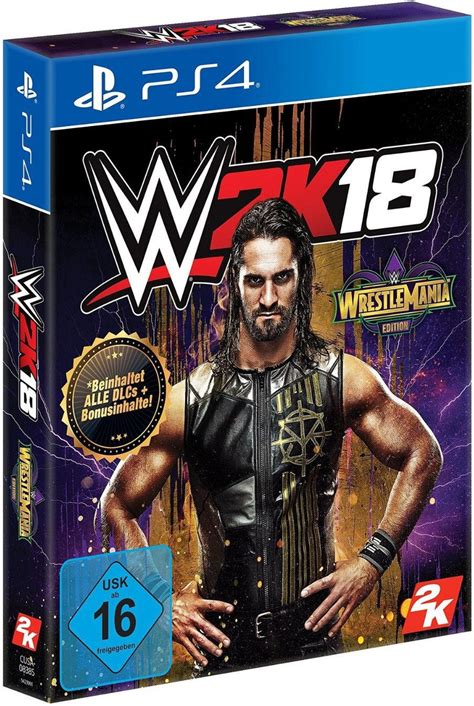 WWE 2K18 Wrestlemania Edition PS4 Ab 75 19 Preisvergleich Bei