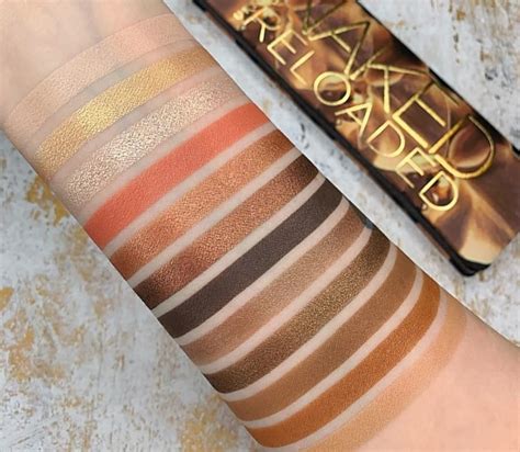 Nuova Palette Naked Reloaded Di Urban Decay Swatch Foto