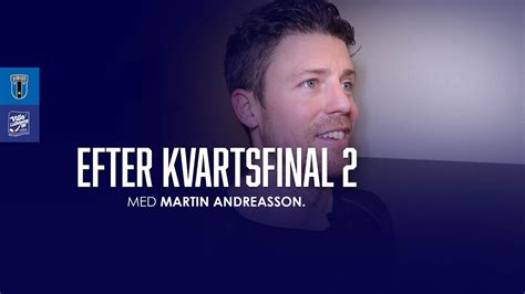 Martin Andreasson Efter Segern I Kvartsfinal Vi Kommer In I Den H R