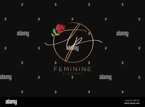 Tp Feminine Logo Sch Nheit Monogramm Und Elegantes Logo Design