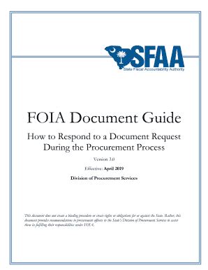 Fillable Online Foia Document Guide Fax Email Print Pdffiller