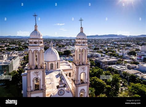 The cathedral of Culiacan, the capital city of Sinaloa, Mexico Stock ...