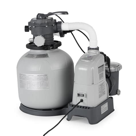 Intex 1600 Gph Saltwater System And Sand Filter Pump Set For Above Ground Pools 78257312344 Ebay