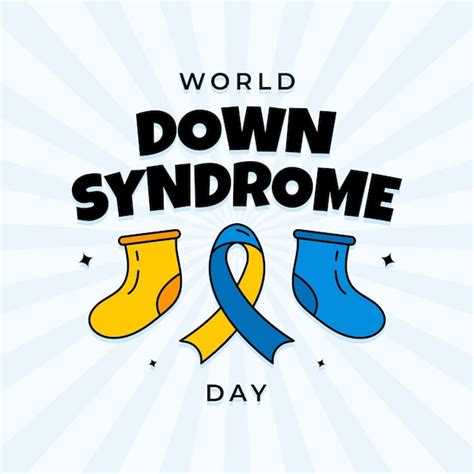 Premium Vector World Down Syndrome Day Design Illustration