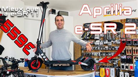 La Meilleure Trottinette Lectrique Aprilia Esr Tanche Youtube