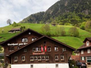 Gasthaus Zum Kreuz Aus Dallenwil Speisekarte