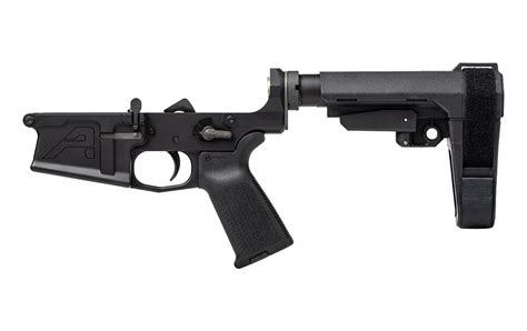 Aero Precision M5 308 Pistol Complete Lower Moe Grip And Sba3 Brace