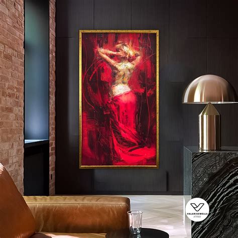 Sexy Woman In Red Dress Nude Woman Silhouette Nude Woman A Inspire Uplift