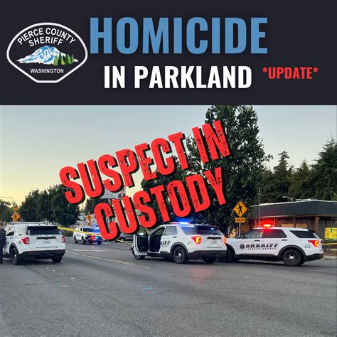 Homicide On Pacific Ave UPDATE Pierce County Sheriff S Department