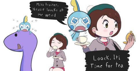 Pokemonとはポケモン Pokémon Swordshield Tea Time Fant Da Fantoのイラスト Pixiv