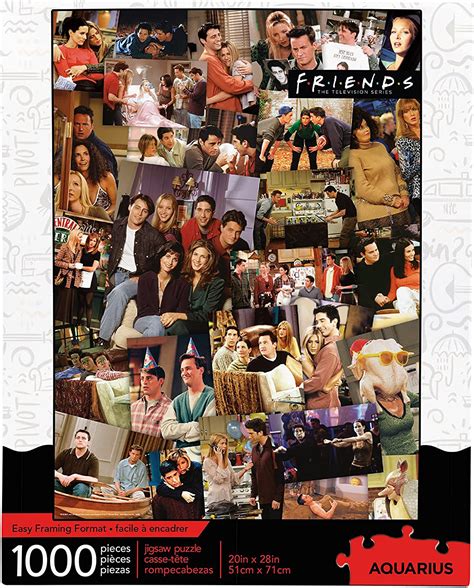 Friends Collage, 1000 Pieces, Aquarius | Puzzle Warehouse