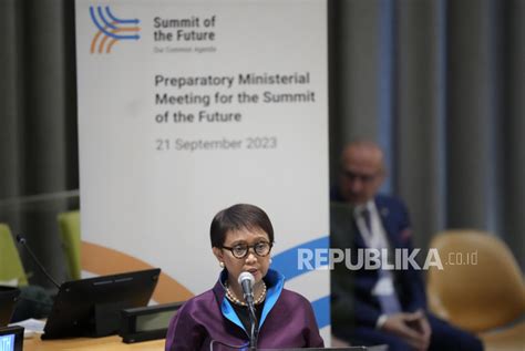 Indonesia Serukan Reformasi Sistem Multilateral Di Pbb Republika Online