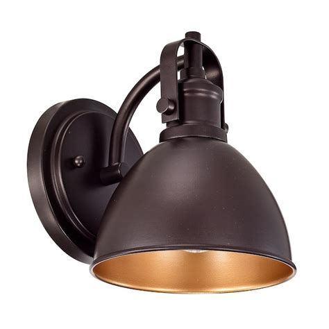 Flynama 1 Light Oil Rubbed Bronze Industrial Wall Light Sconce With