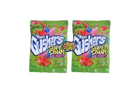 Streetz Exotics Fruit Gushers Super Sour Berry Fruit