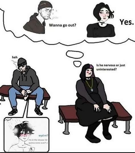 Wojak Comic Doomer Relationship Doomer Girl Know Your Meme