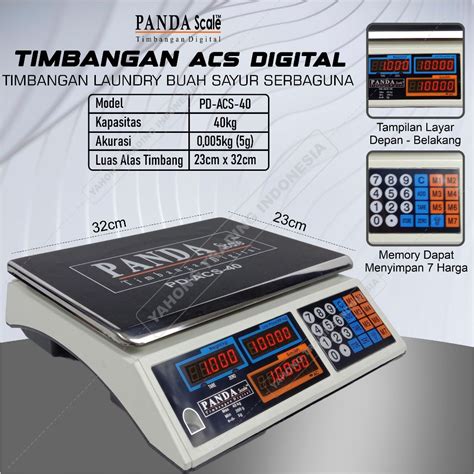 Jual Timbangan Digital Kg Akurasi G Timbangan Meja Laundry Buah