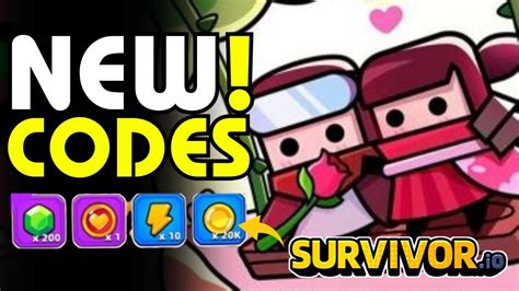 ALL NEW WORKING CODES 2023 SURVIVOR IO PROMO CODES SURVIVOR IO