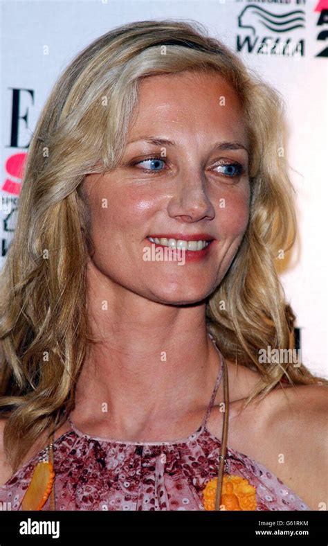 Actress Joely Richardson At The Elle Style Awards At The Natural