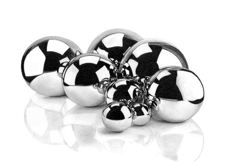 Shiny Chrome Balls Dibujo Por Paul Stowe Artmajeur