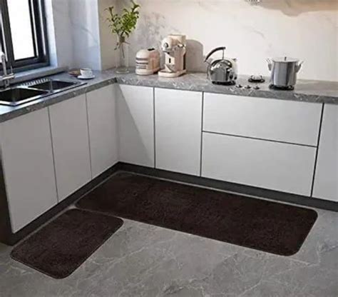 microfiber kitchen mat combo set  piece  panipat id