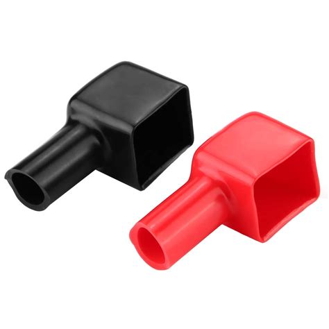 Amazon KIMISS Battery Terminal Cover 2pcs Soft Rubber Red Black