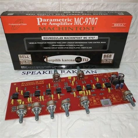 Jual Kit Tone Control Parametrik MACHINTOST MC 9707 Di Lapak SPEAKER