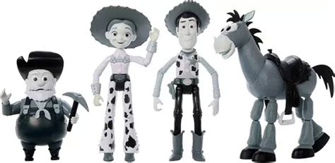 Disney Toy Story Set Figuras Woody Blanco Y Negro