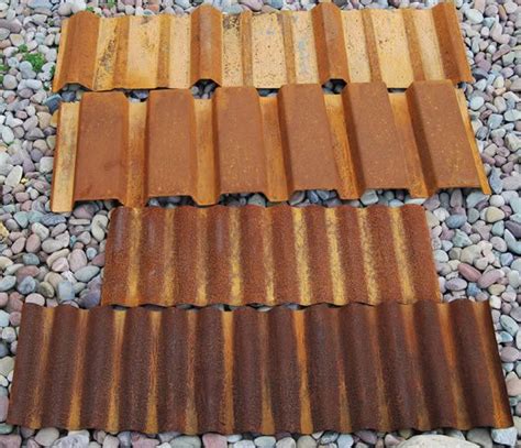 Corrugated Metal Roof Samples Corten Steel Corrugated Metal Roof