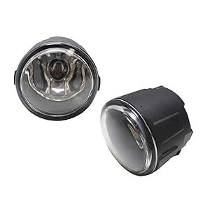 Amazon Ijdmtoy One Pair Lh And Rh Clear Lens Halogen Fog Light