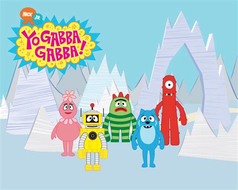 Yo Gabba Gabba (wallpaper) | Yo gabba gabba, Mickey mouse invitation ...