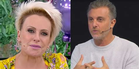 Ana Maria Braga e Luciano Huck protagonizaram climão na Globo