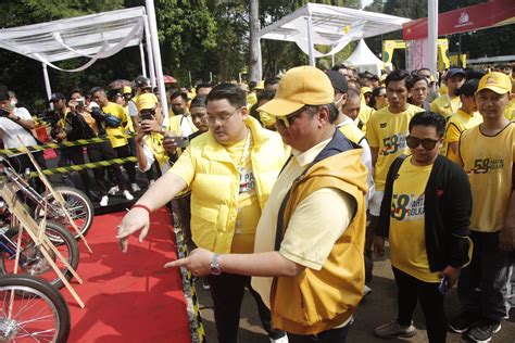 Luncurkan Logo Resmi Partai Golkar Siap Meriahkan Acara Hut Ke