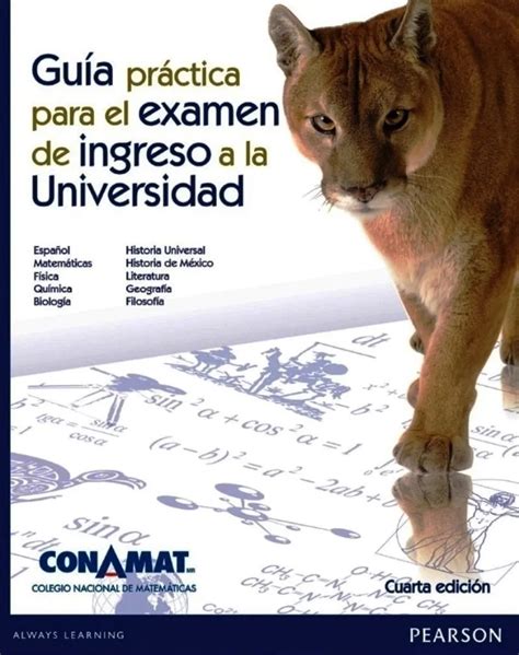 Gu A Conamat Ingreso Unam A Edici N Resuelta Digital Mercado Libre