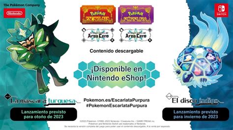 Pokémon Escarlata y Púrpura El tesoro oculto del Área Cero 2023