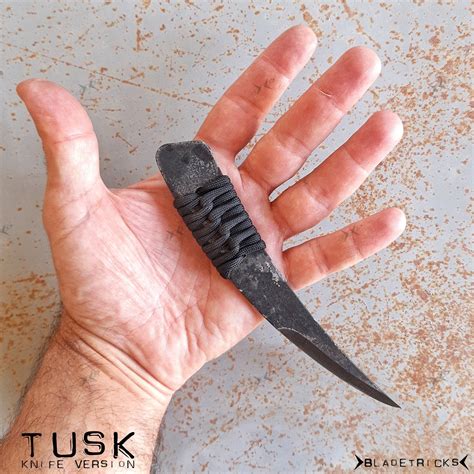 Bladetricks Tusk Knife Cord Wraped