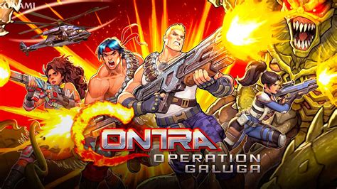 Contra Operation Galuga Character Trailer GameSpot