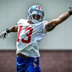 Video Amazing Catch NY Giants WR Beckham Warms Up With One Handed